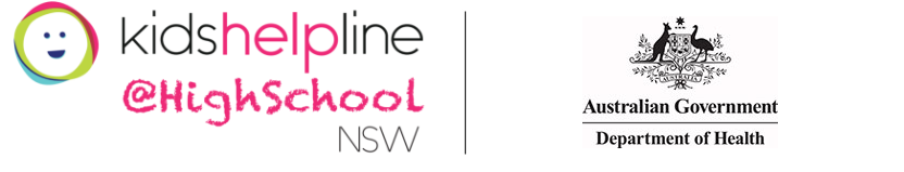 NSW Government and Kidshelpline @ High School NSW Logo